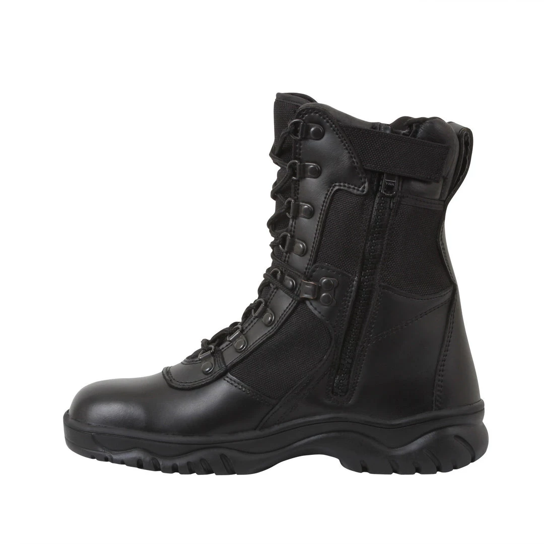 Rothco Forced Entry 8" Tactical Boot With Side Zipper 4 Rothco Forced Entry 8" Tactical Boot With Side Zipper