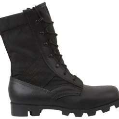 Military Boots Rothco Black G.I. Type Speedlace Jungle Boot