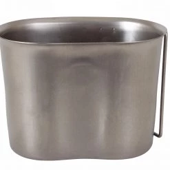Rothco GI Style Stainless Steel Canteen Cup Hydration Bottles & Canteens