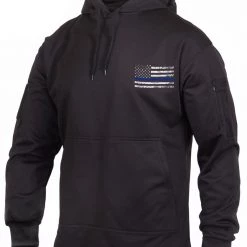 Hoodies & Sweats Rothco Thin Blue Line Concealed Carry Hoodie