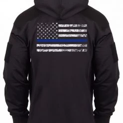 Hoodies & Sweats Rothco Thin Blue Line Concealed Carry Hoodie 13 Hoodies & Sweats Rothco Thin Blue Line Concealed Carry Hoodie