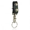 Key Holders Boston Leather Belt Keeper With Hidden Handcuff Key And Deluxe Swivel Key Snap