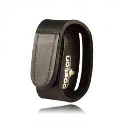 Boston Leather 1 ½ Double Slotted Belt Keeper - Hook And Loop