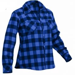 Rothco Womens Plaid Flannel Shirt