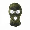 Balaclavas & Tactical Hoods Rothco Deluxe 3-Hole Face Mask - Woodland