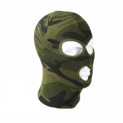 Balaclavas & Tactical Hoods Rothco Deluxe 3-Hole Face Mask - Woodland