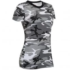Rothco Womens Long Length Camo T-Shirt Camo T-Shirts