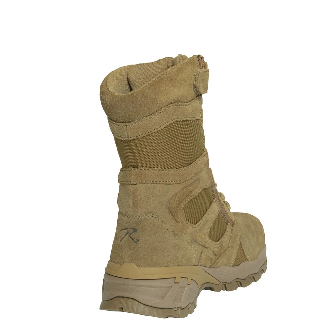 Rothco 8 Inch Forced Entry Tactical Boot With Side Zipper & Composite Toe - AR 670-1 6 Rothco 8 Inch Forced Entry Tactical Boot With Side Zipper & Composite Toe - AR 670-1