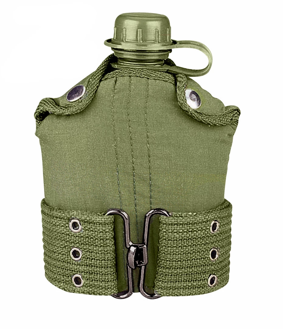 Hydration Bottles & Canteens Rothco G.I. Type Plastic Canteen & Pistol Belt Kit 3 Hydration Bottles & Canteens Rothco G.I. Type Plastic Canteen & Pistol Belt Kit