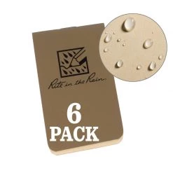 Rite In The Rain Stapled Notebook Field Flex - 6 Pack