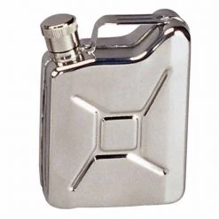 Rothco Stainless Steel Jerry Can Flask Hydration Bottles & Canteens