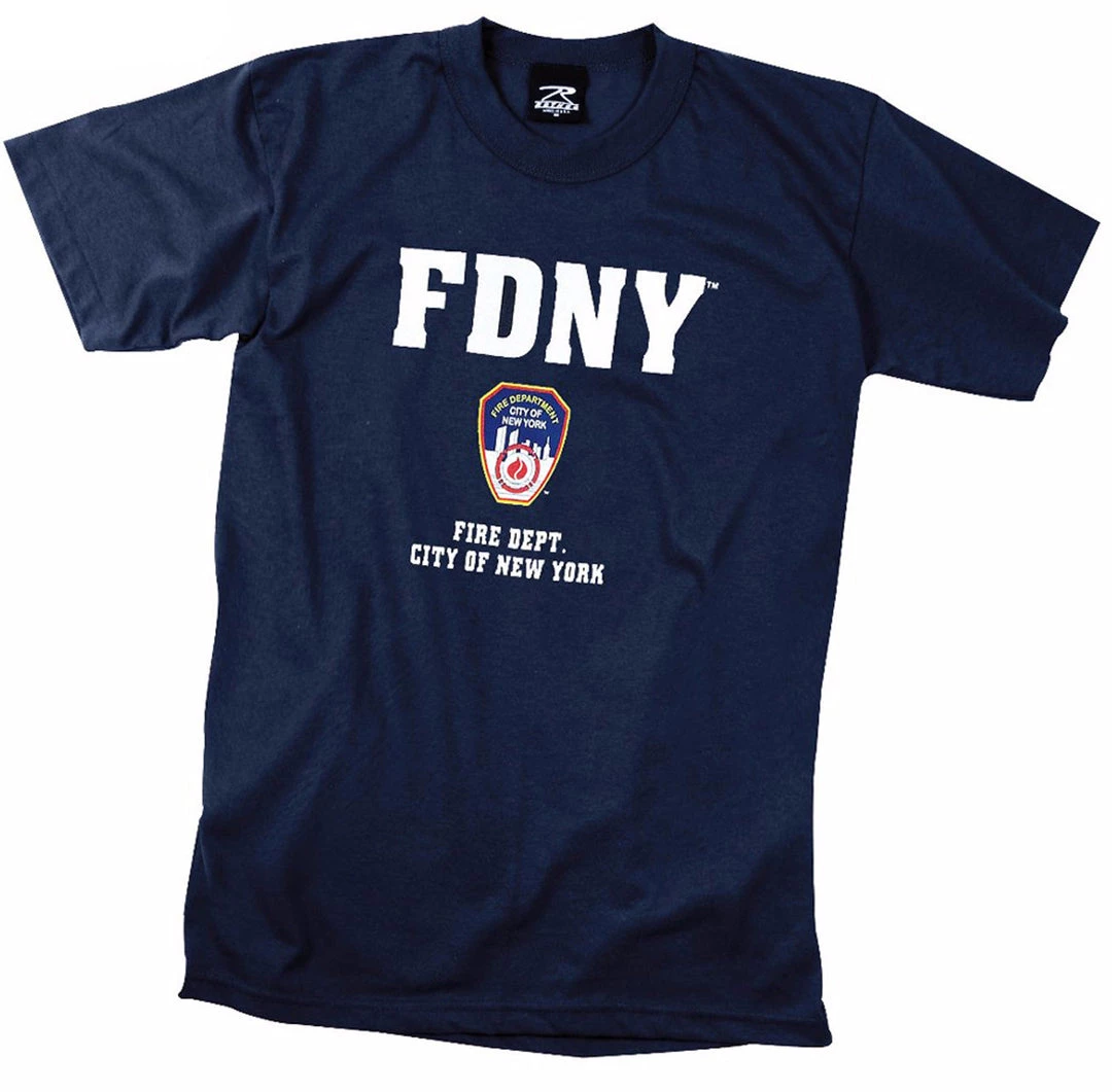 Rothco Officially Licensed FDNY T-shirt Graphic Printed T-Shirts 3 Rothco Officially Licensed FDNY T-shirt Graphic Printed T-Shirts