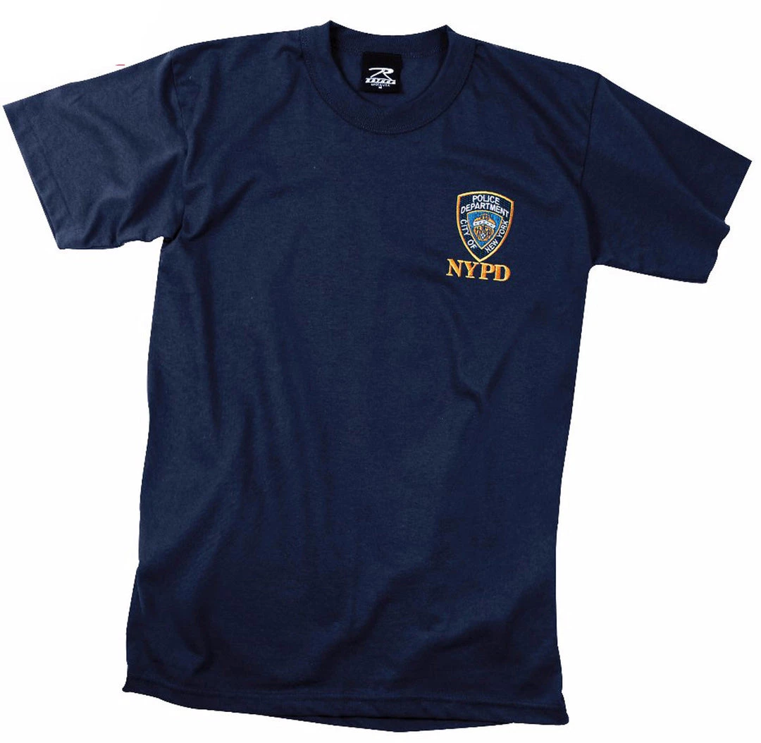 Rothco Officially Licensed NYPD Emblem T-shirt Graphic Printed T-Shirts 3 Rothco Officially Licensed NYPD Emblem T-shirt Graphic Printed T-Shirts