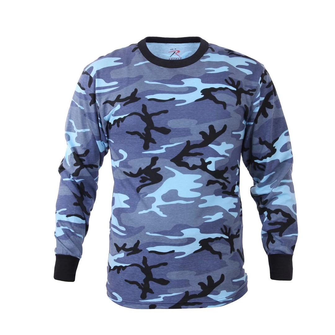 Rothco Long Sleeve Colored Camo T-Shirt 9 Rothco Long Sleeve Colored Camo T-Shirt