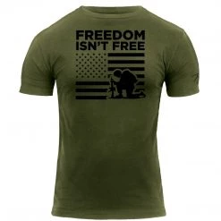Rothco "Freedom Isn't Free" T-Shirt Graphic Printed T-Shirts