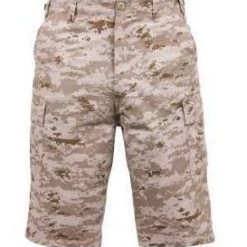 Rothco Long Length Camouflage BDU Short Shorts
