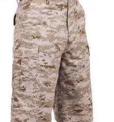 Rothco Long Length Camouflage BDU Short Shorts