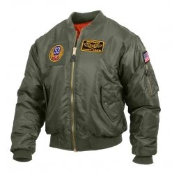 Rothco MA-1 Flight Jacket With Patches