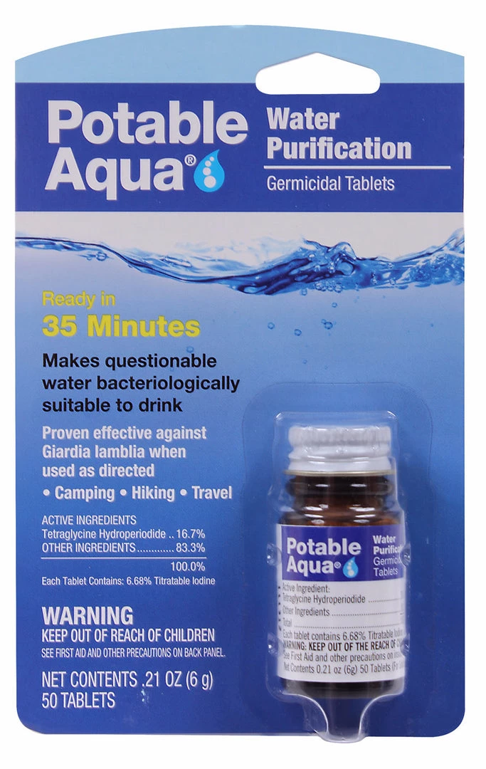 Rothco Potable Aqua Water Purification Tablets Hydration Purification 3 Rothco Potable Aqua Water Purification Tablets Hydration Purification
