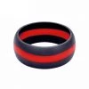 Jewelry Rothco Thin Red Line Silicone Ring
