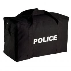 Duty / Patrol Bags Rothco Large Canvas Police Gear Bag - Black