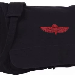 Rothco Canvas Israeli Paratrooper Bag Attache And Shoulder Bags
