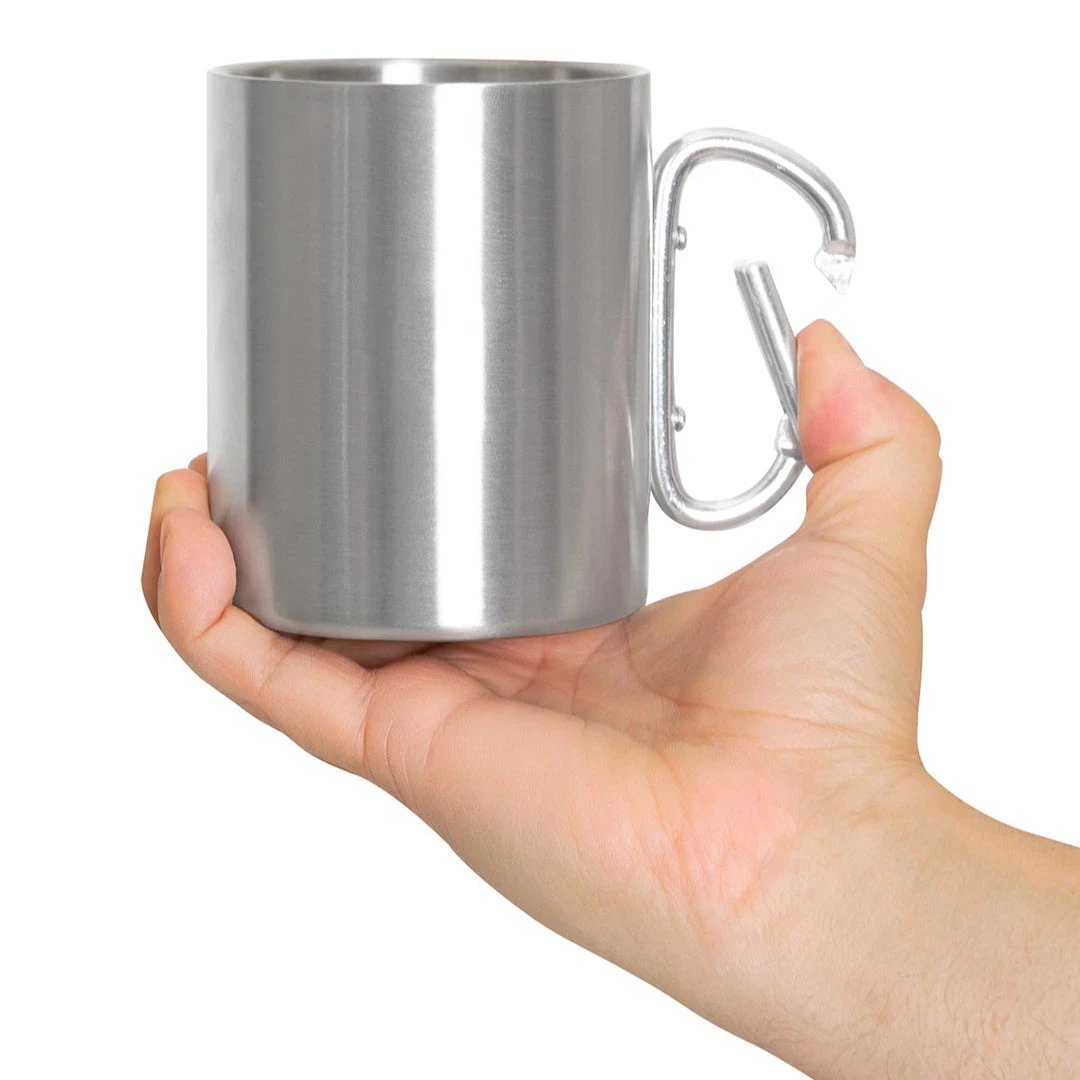 Hydration Bottles & Canteens Rothco Insulated Stainless Steel Mug With Carabiner Handle 5 Hydration Bottles & Canteens Rothco Insulated Stainless Steel Mug With Carabiner Handle