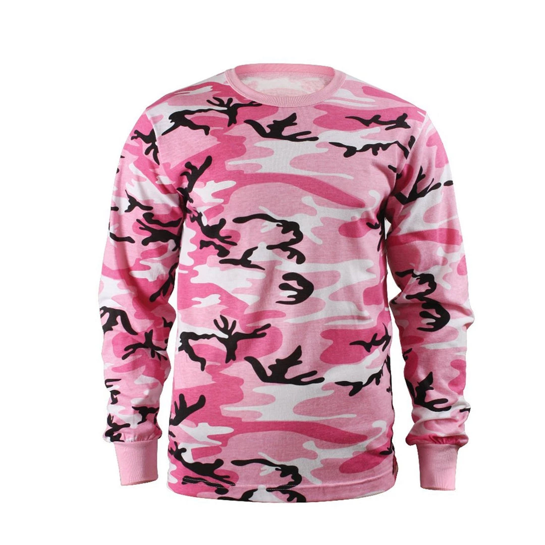 Rothco Long Sleeve Colored Camo T-Shirt 4 Rothco Long Sleeve Colored Camo T-Shirt