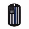 Rothco Thin Blue Line Dog Tag Jewelry