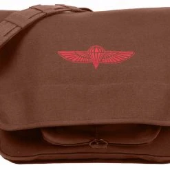 Rothco Canvas Israeli Paratrooper Bag Attache And Shoulder Bags