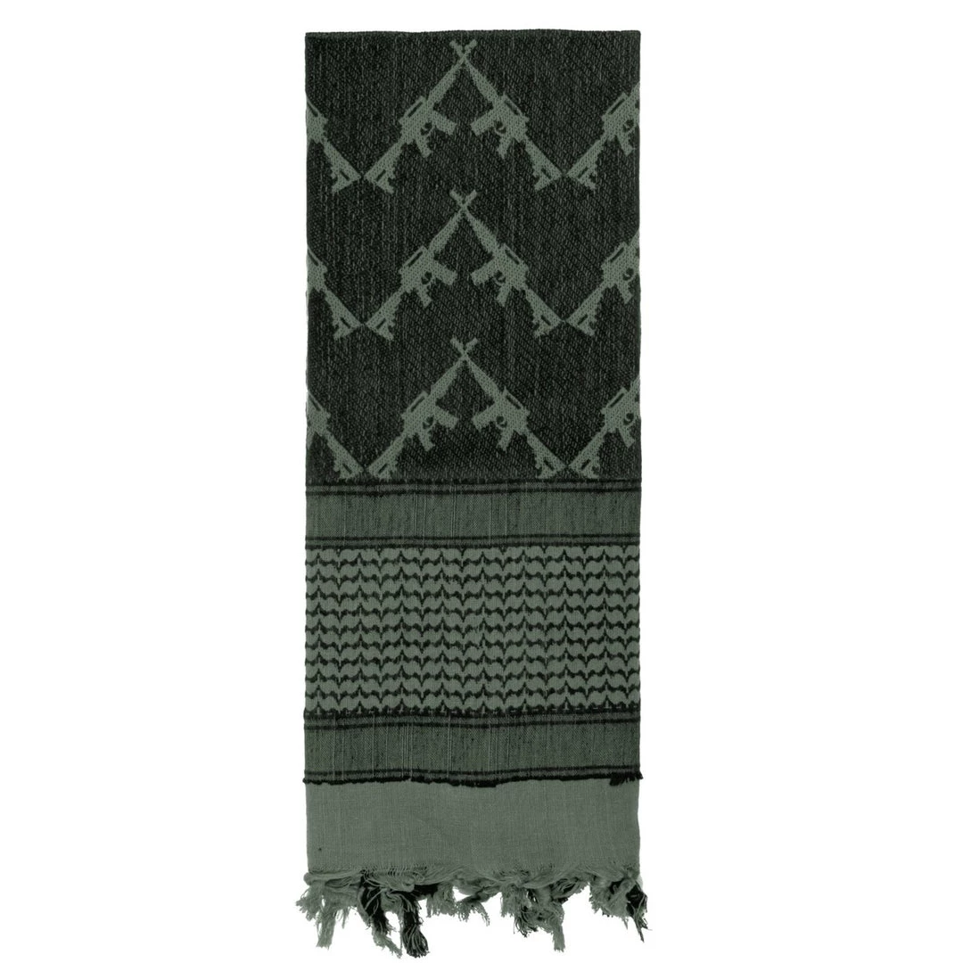 Rothco Crossed Rifles Shemagh Tactical Scarf Shemaghs & Scarves 13 Rothco Crossed Rifles Shemagh Tactical Scarf Shemaghs & Scarves