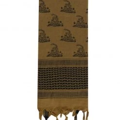Rothco Gadsden Snake Shemagh Tactical Desert Scarf