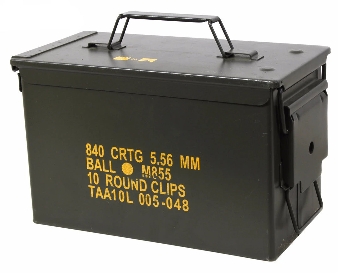Rothco GI .30 & .50 Caliber Ammo Cans - Surplus Hard Shell Equipment Cases 5 Rothco GI .30 & .50 Caliber Ammo Cans - Surplus Hard Shell Equipment Cases