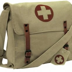 Rothco Vintage Medic Bag W/ Cross