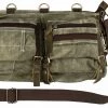Rothco Stone Washed Canvas Mesh Bag Attache And Shoulder Bags