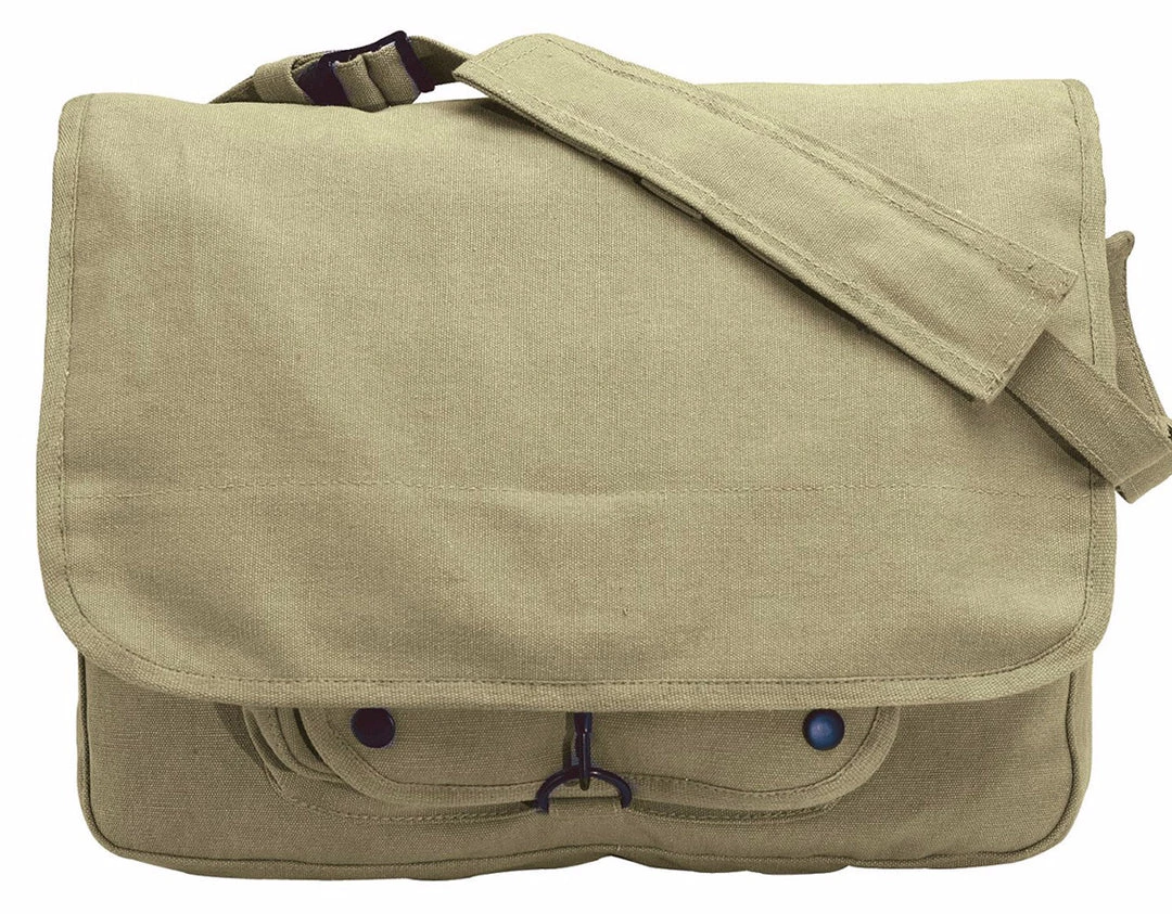 Attache And Shoulder Bags Rothco Vintage Canvas Paratrooper Bag 4 Attache And Shoulder Bags Rothco Vintage Canvas Paratrooper Bag