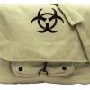 Rothco Vintage Canvas Paratrooper Bag W/ Bio-Hazard Symbol