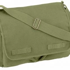 Attache And Shoulder Bags Rothco Vintage Unwashed Canvas Messenger Bag
