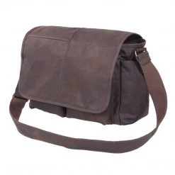 Attache And Shoulder Bags Rothco Brown Leather Classic Messenger Bag