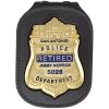 Hero's Pride Deluxe Recessed Cutout Shield Badge Holder Badge Holders