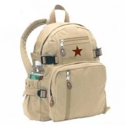 Rothco Vintage Canvas Compact Backpack Day Backpacks