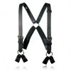 Boston Leather Firefighter Suspenders, 8-Point Loop