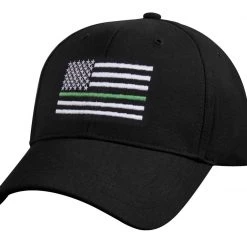 Rothco Thin Green Line Flag Low Pro Contractor Cap