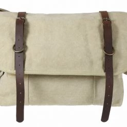 Rothco Vintage Canvas Explorer Shoulder Bag W/ Leather Accents Attache And Shoulder Bags