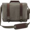 Attache And Shoulder Bags Rothco Vintage Canvas Pathfinder Laptop Bag With Leather Accents