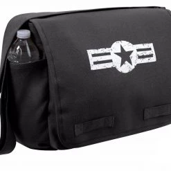 Attache And Shoulder Bags Rothco Air Corps Heavyweight Classic Messenger Bag
