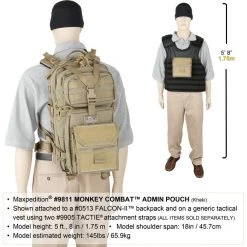 Maxpedition Monkey Combat Admin Pouch Utility Pouches