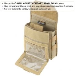 Maxpedition Monkey Combat Admin Pouch Utility Pouches