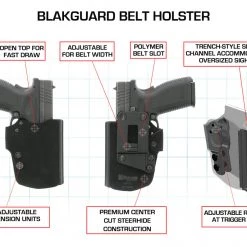 Galco Blakguard Belt Holster Concealment Holsters
