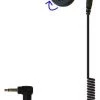 Radio Earpieces Code Red Headsets Crew Jr 3.5 Swivel Type Listen-Only Earpiece For 2-Way Motorola Radios